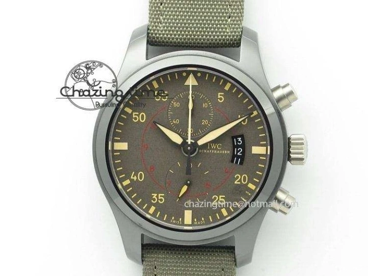 MIROTIME 0707 Pilot Top Gun Miramar IWC388002 ZF 1:1 Best Edition Ceramic Case On Nylon Strap A Practical 7345